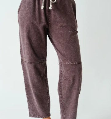 Drawstring Barrel Pants