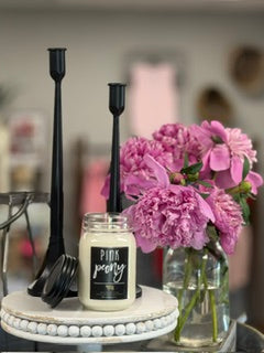 Pink Peony Candle
