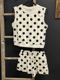 Sleeveless Short Set