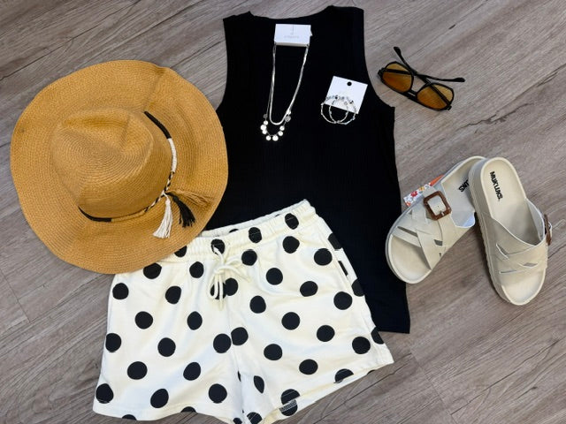 Sleeveless Short Set