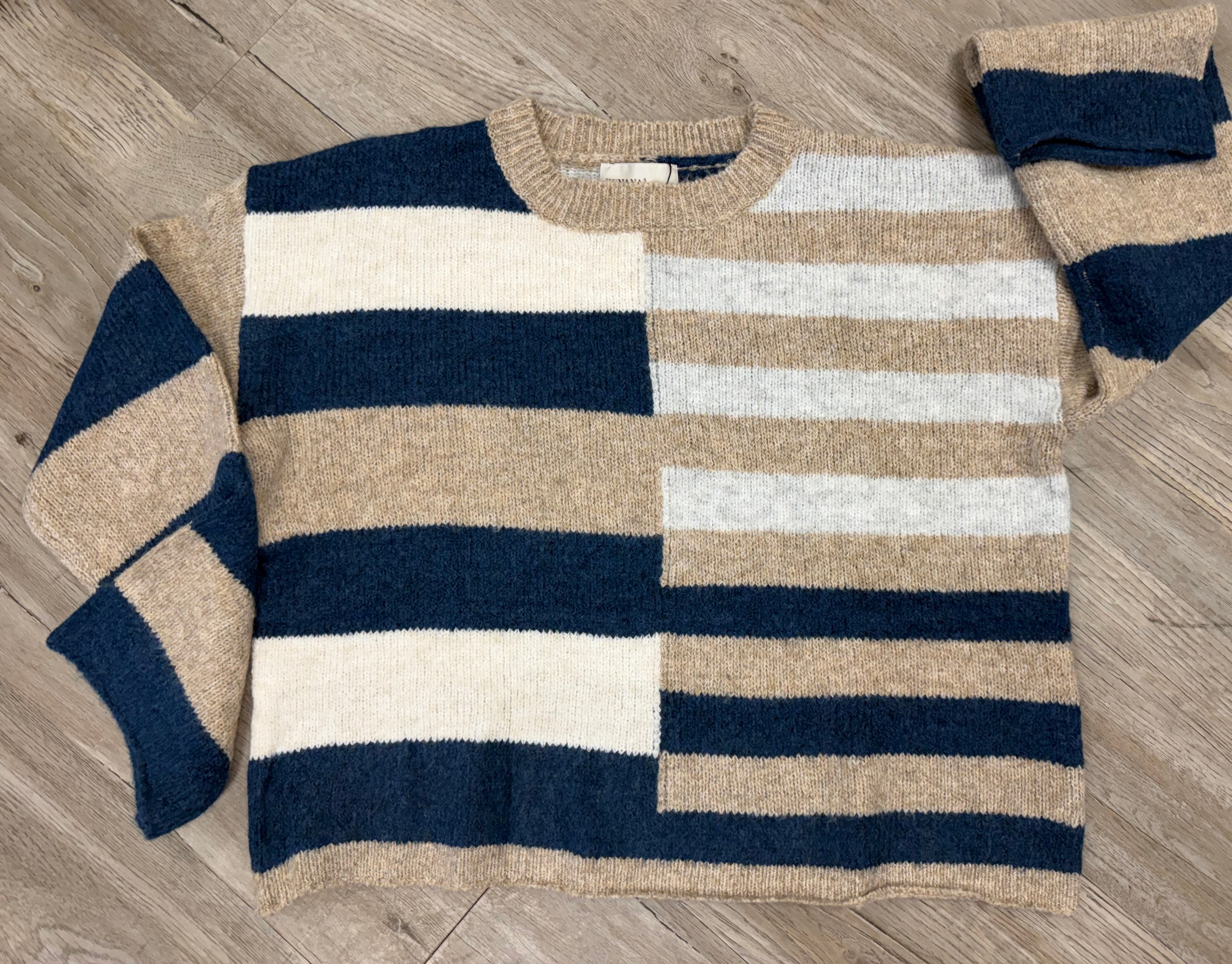 Color Block Sweater