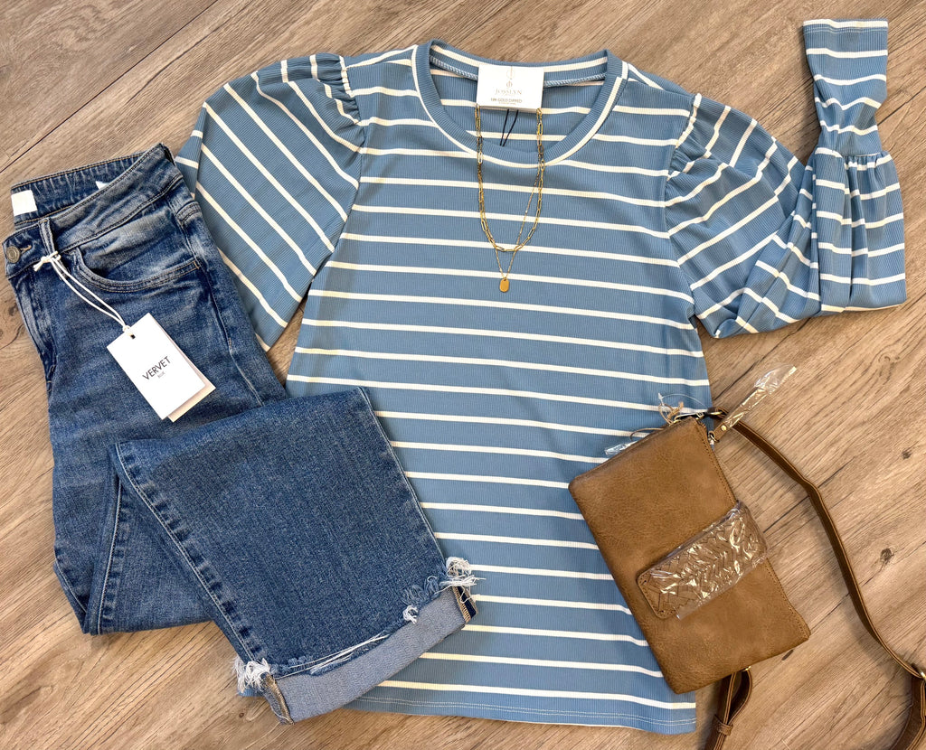 Long Sleeve Stripe Top