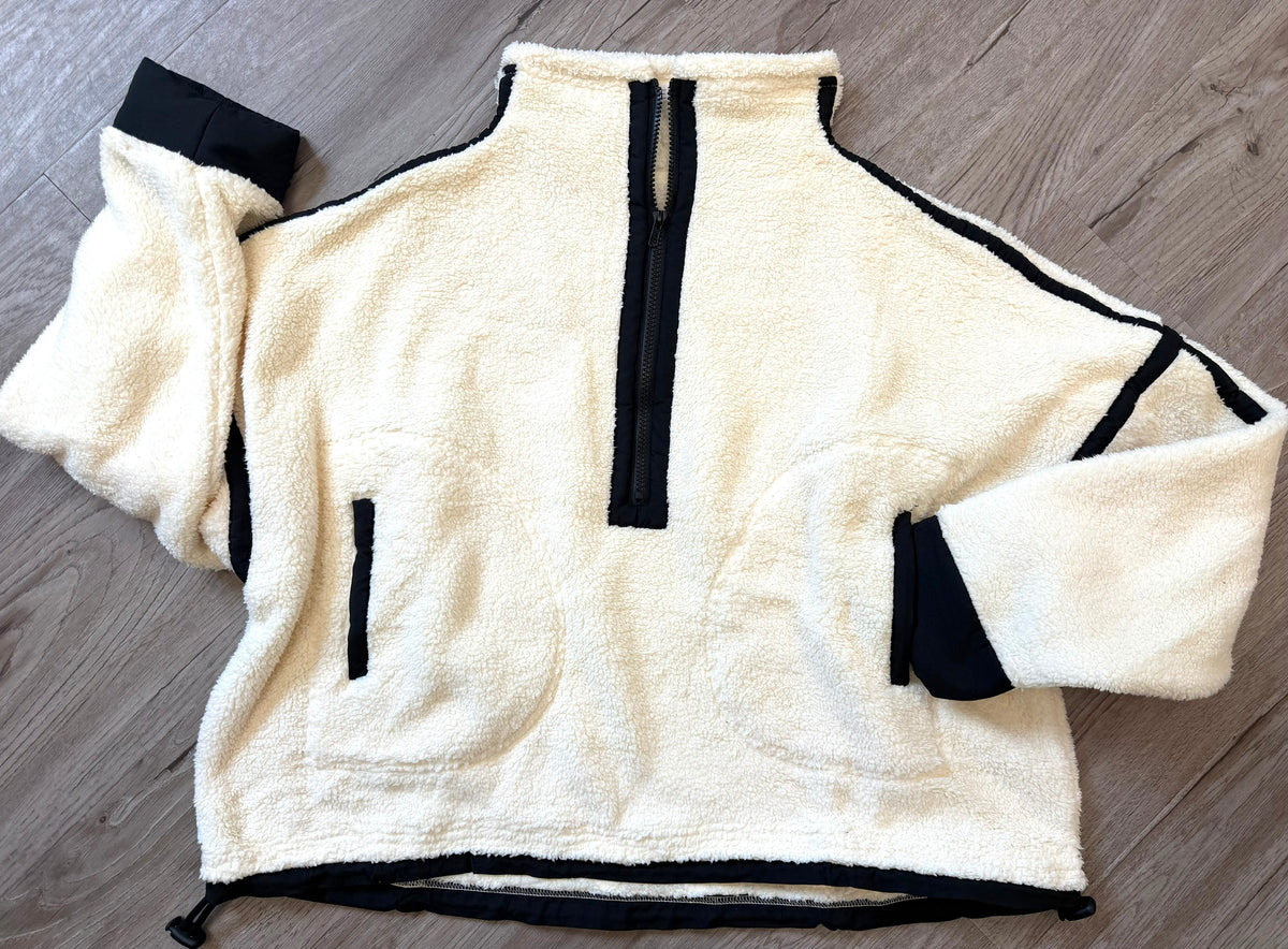 Fleece Half Zip Sherpa