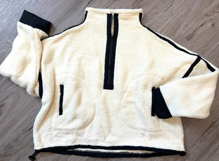 Fleece Half Zip Sherpa