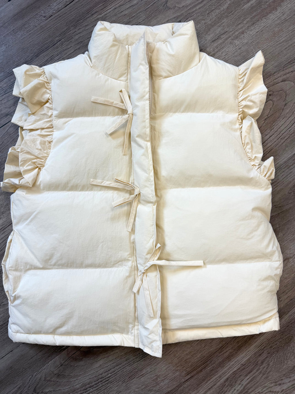 Ruffle Vest