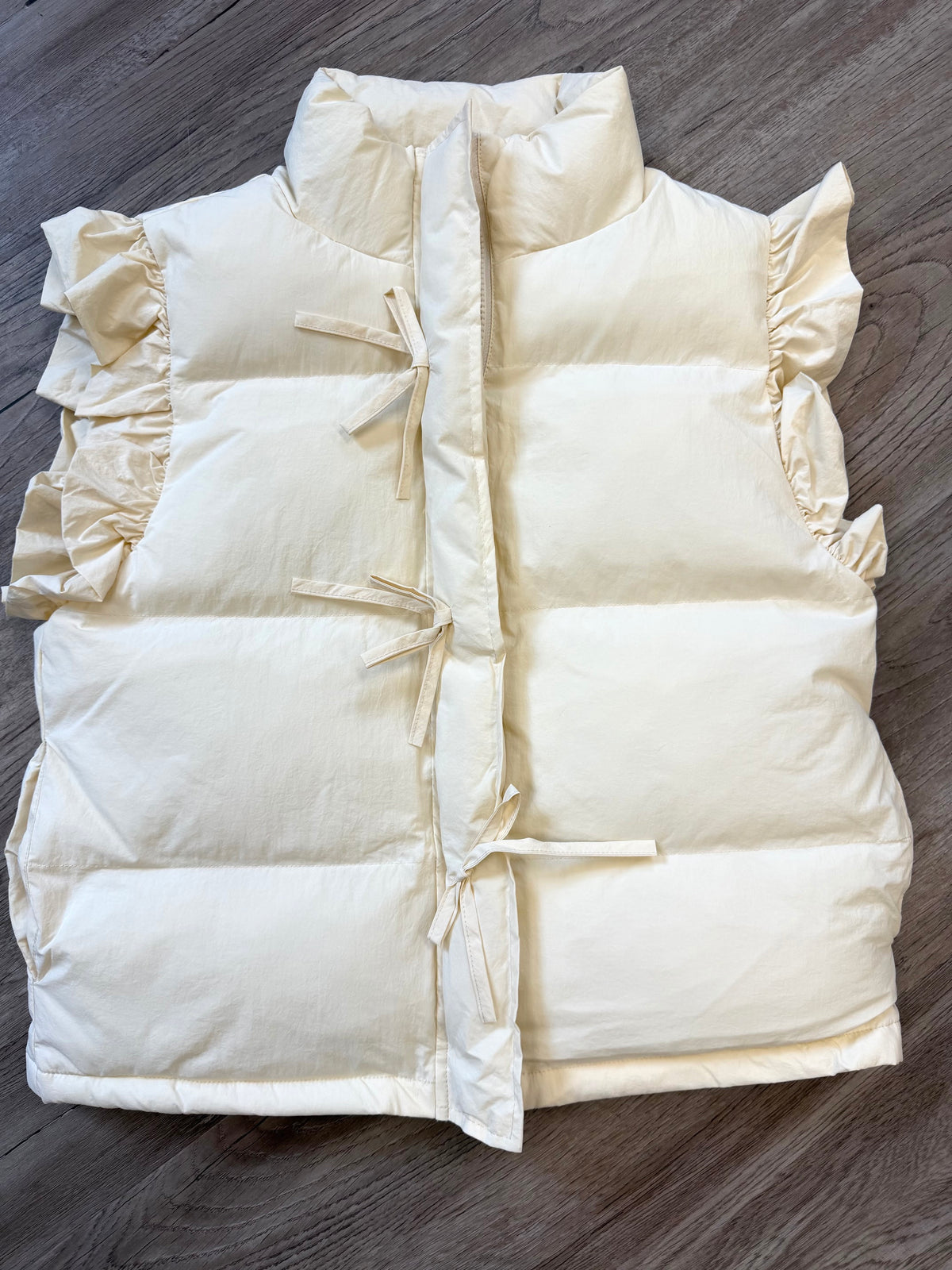 Ruffle Vest