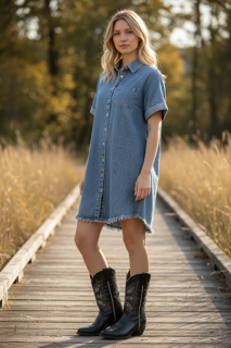 Denim Dress