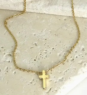 Mini Cross Necklace