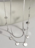 Disc Layer Necklace