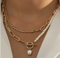 Pearl Toggle Necklace