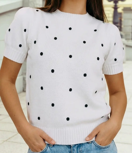Polka Dot Sweater