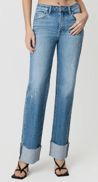 Vervet HR Cuffed Jeans